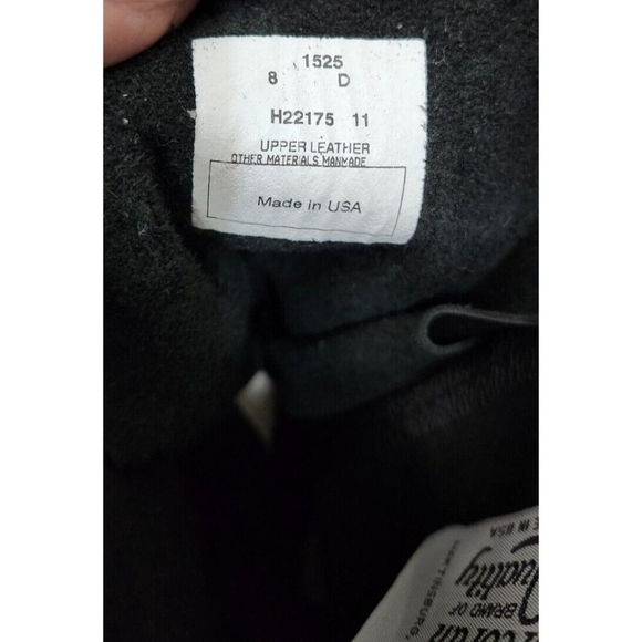 Nice Carolina Jump Boots Black Leather Made In Usa Sz 8 Paratrooper main image 12